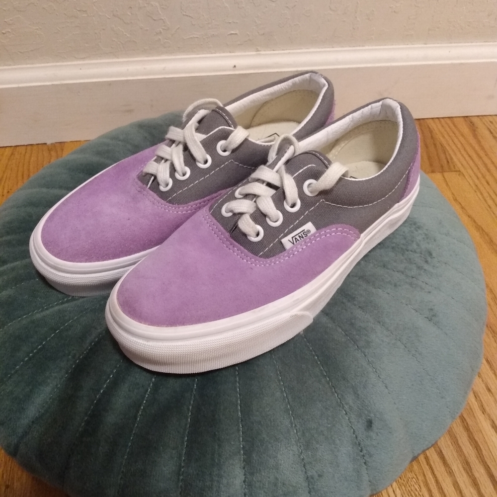 Vans never worn purple suede size 5 womens